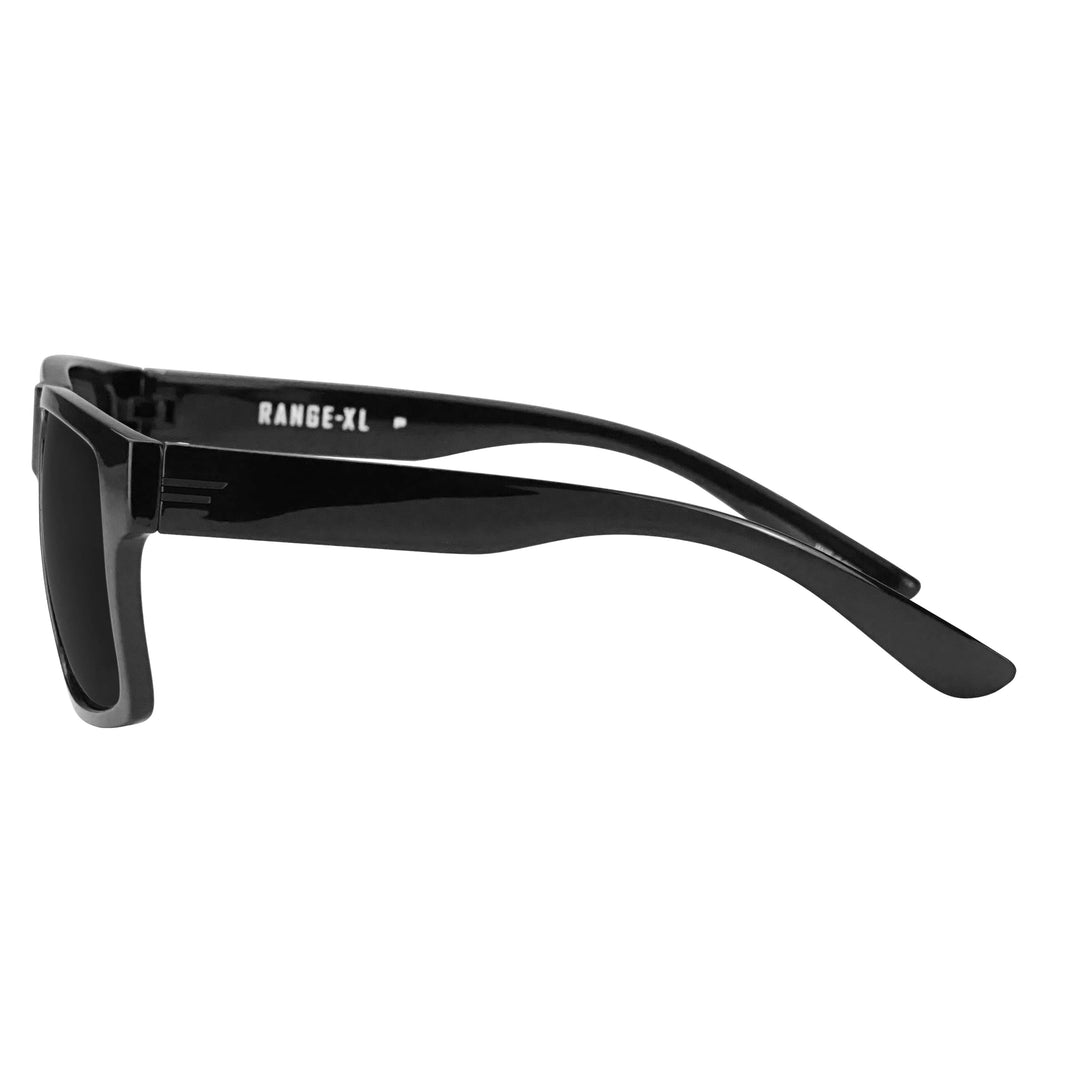 GLASSブラックXL Jaxson XL Round Glasses | Black Smoke Crystal | Diff Eyewear