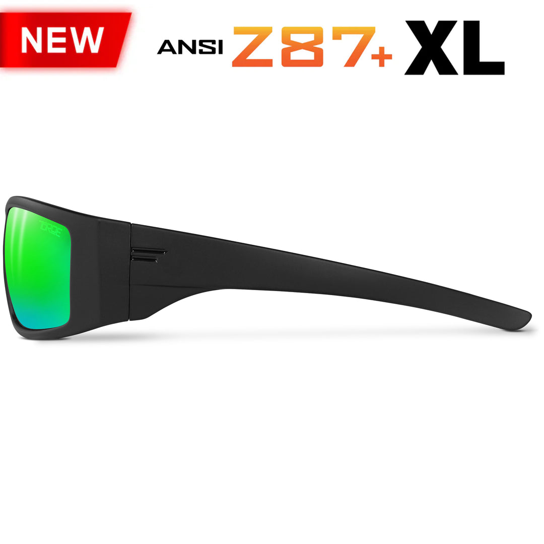 FALCON Z87+ Wraparound Safety Sunglasses Lifetime Warranty Super