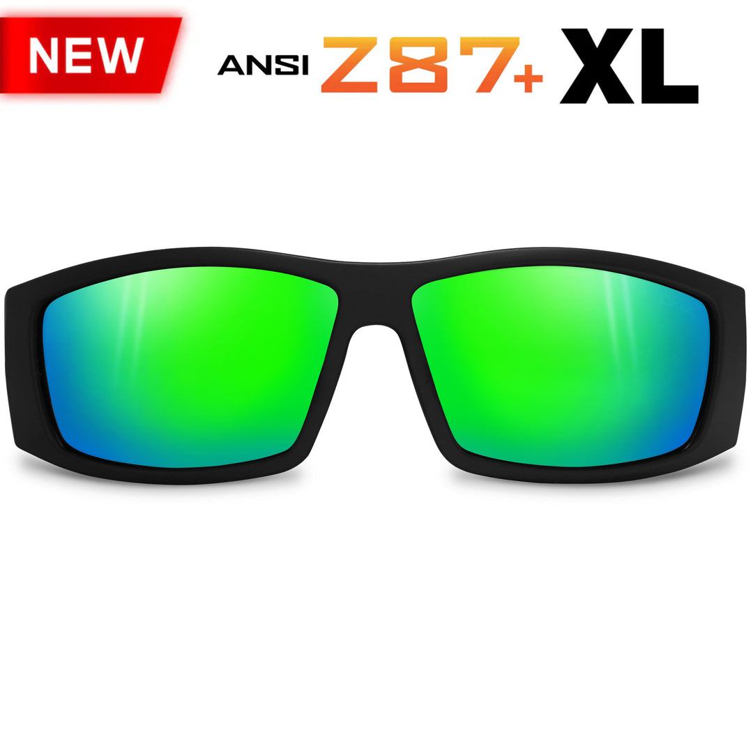 FALCON Z87+ Wraparound Safety Sunglasses Lifetime Warranty Super