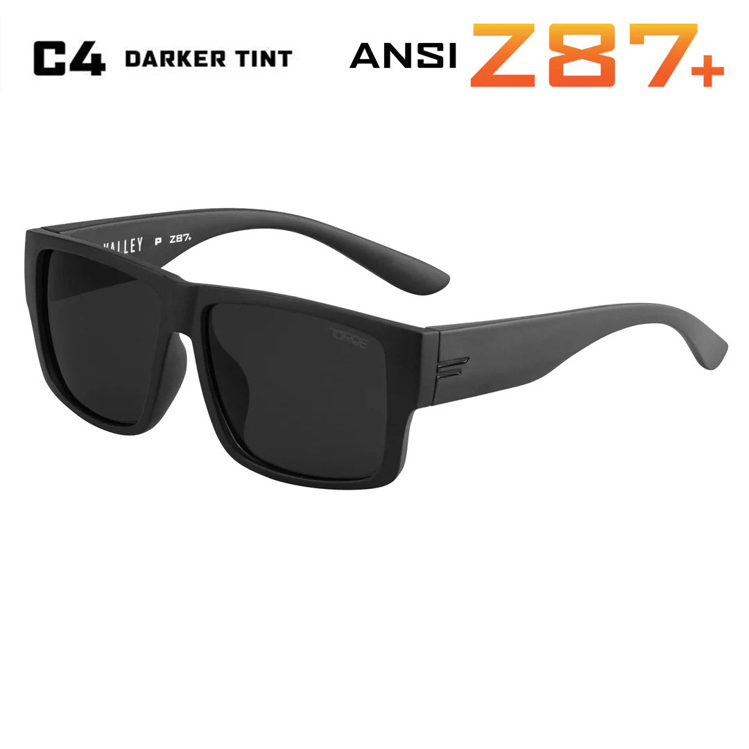 Valley Z87+ Safety Sunglasses Polarized Impact‑Resistant TR90