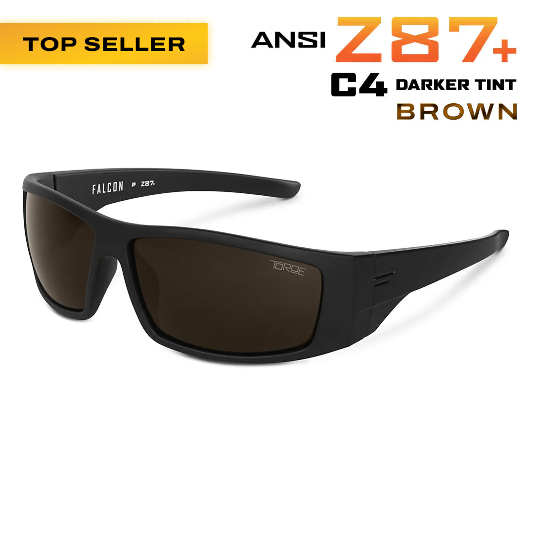 Z87 wraparound safety sunglasses men women polarized impact-resistant shatter resistant scratch resistant TR90 frame durable protective eyewear ANSI certified work construction industrial blue collar outdoor safety glasses glare reduction UV400 protection wrap around lenses full coverage lightweight flexible frame comfortable fit trucker driver high visibility anti-glare performance glasses rugged protective eyewear safety-rated eyewear