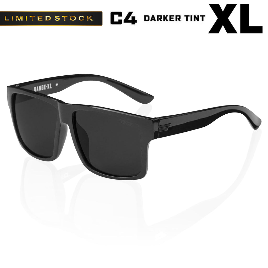 GLASSブラックXL Jaxson XL Round Glasses | Black Smoke Crystal | Diff Eyewear