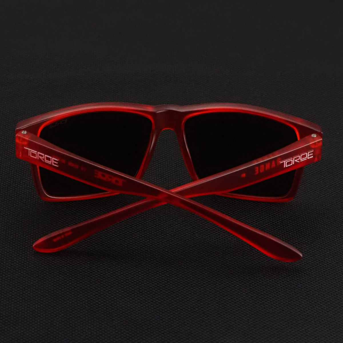 Red Mirrored Sunglasses Red Frame Limited Edition Polarized Sunglasses ...