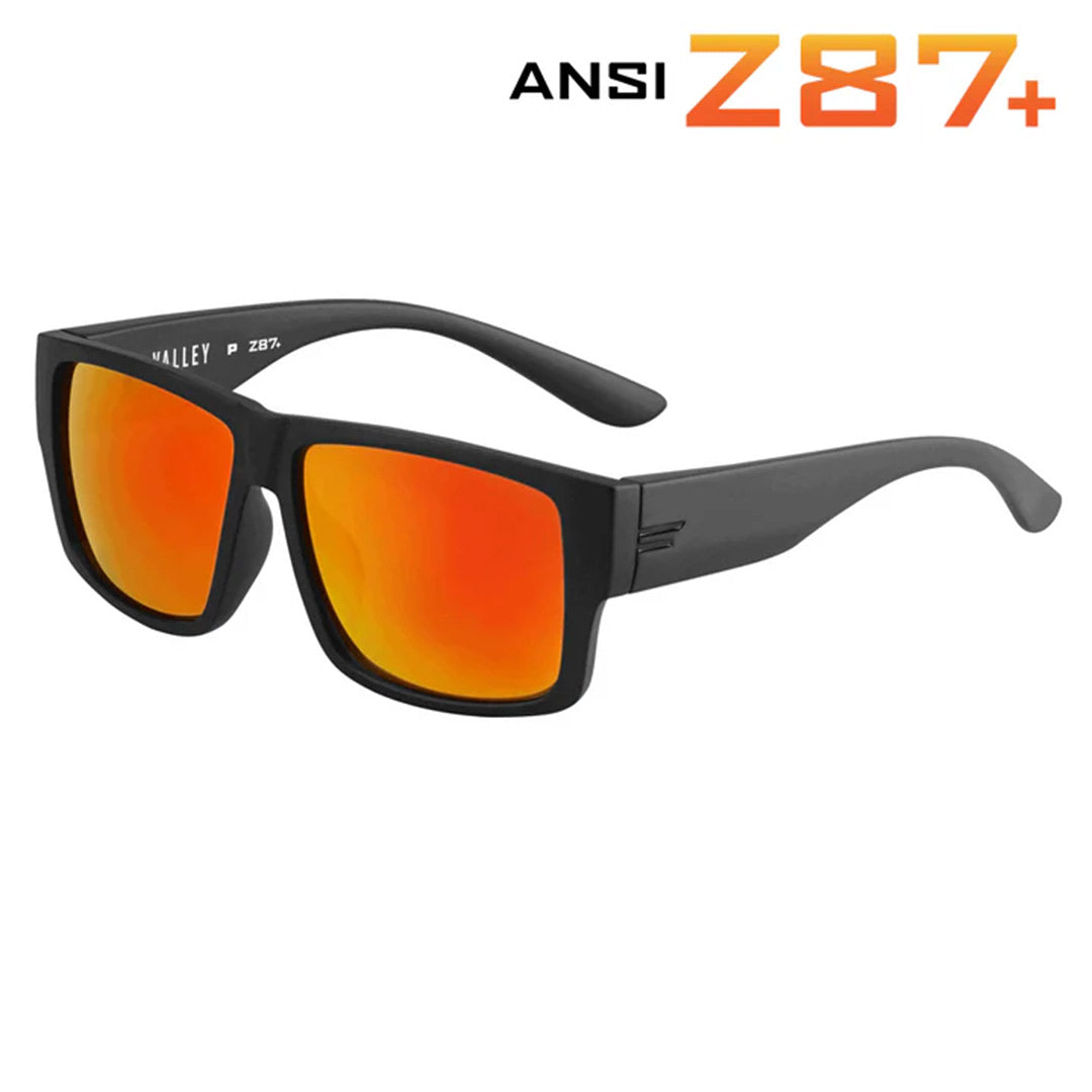 Valley Z87+ Safety Sunglasses Polarized Impact‑Resistant TR90